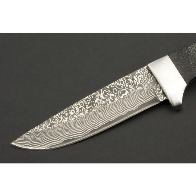 IZUMI ICHIAGO Tsuchime 100, damask hunting knife