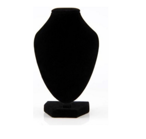 Hals display zwart