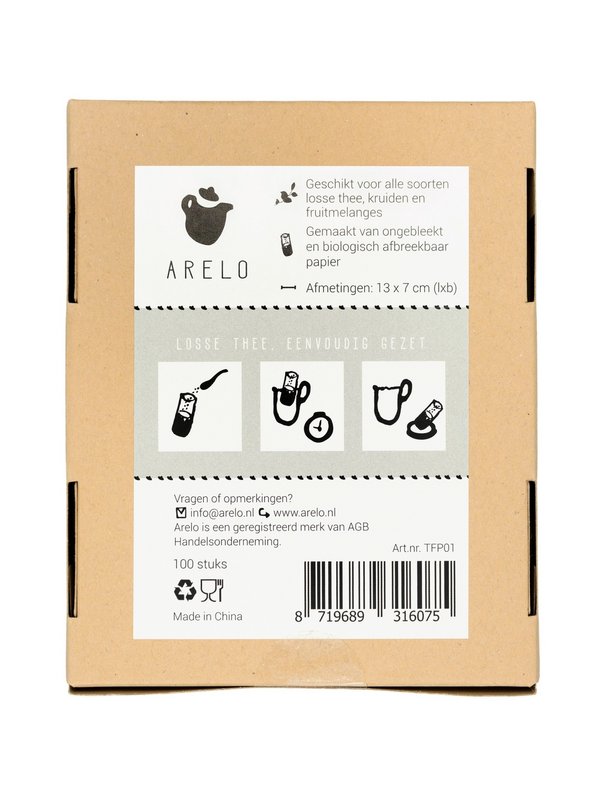 Paper Tea Filter - 100 pcs