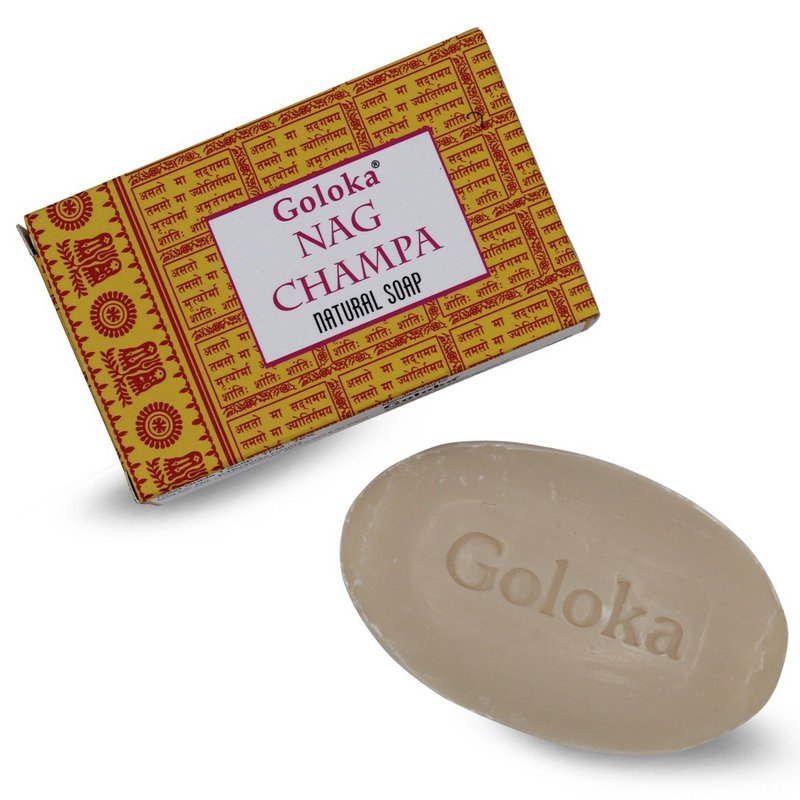 Goloka Nag Champa Savon Naturel 12 Pièces