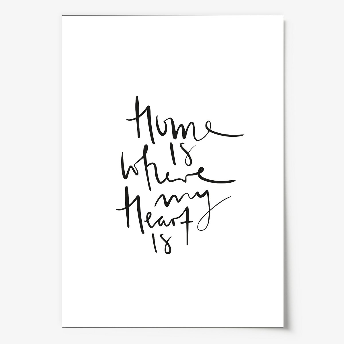 Poster: Home is where my heart is