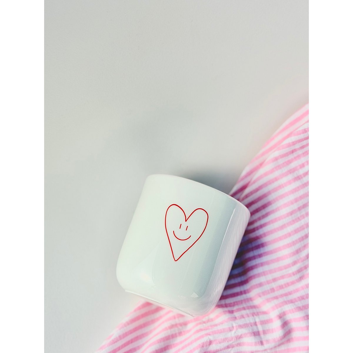 Becher Tasse Heart Smiley