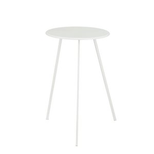 Side table outdoor Seattle White