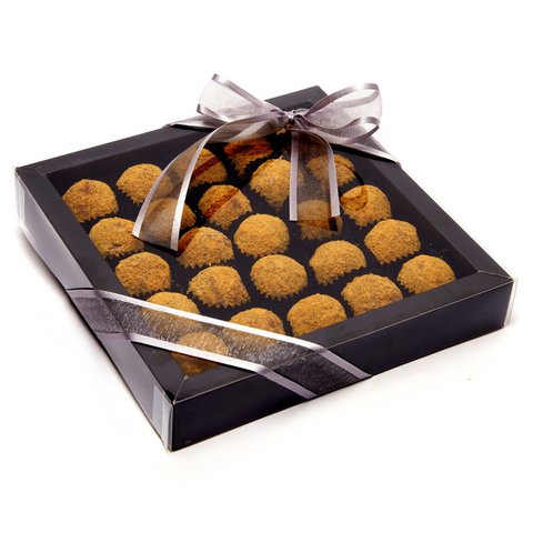 Belgische Schokoladentrüffel-Geschenkbox (Spekulatius) 375 Grs