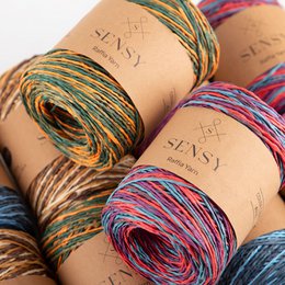 Sensy Premium 185 iarde %100 Filato di rafia multicolore in carta