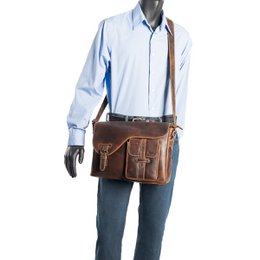 Skuldertaske Dame - Skuldertaske Herre - Messenger Bag Læder - Postmand Taske Læder - 3 forskellige farver læder