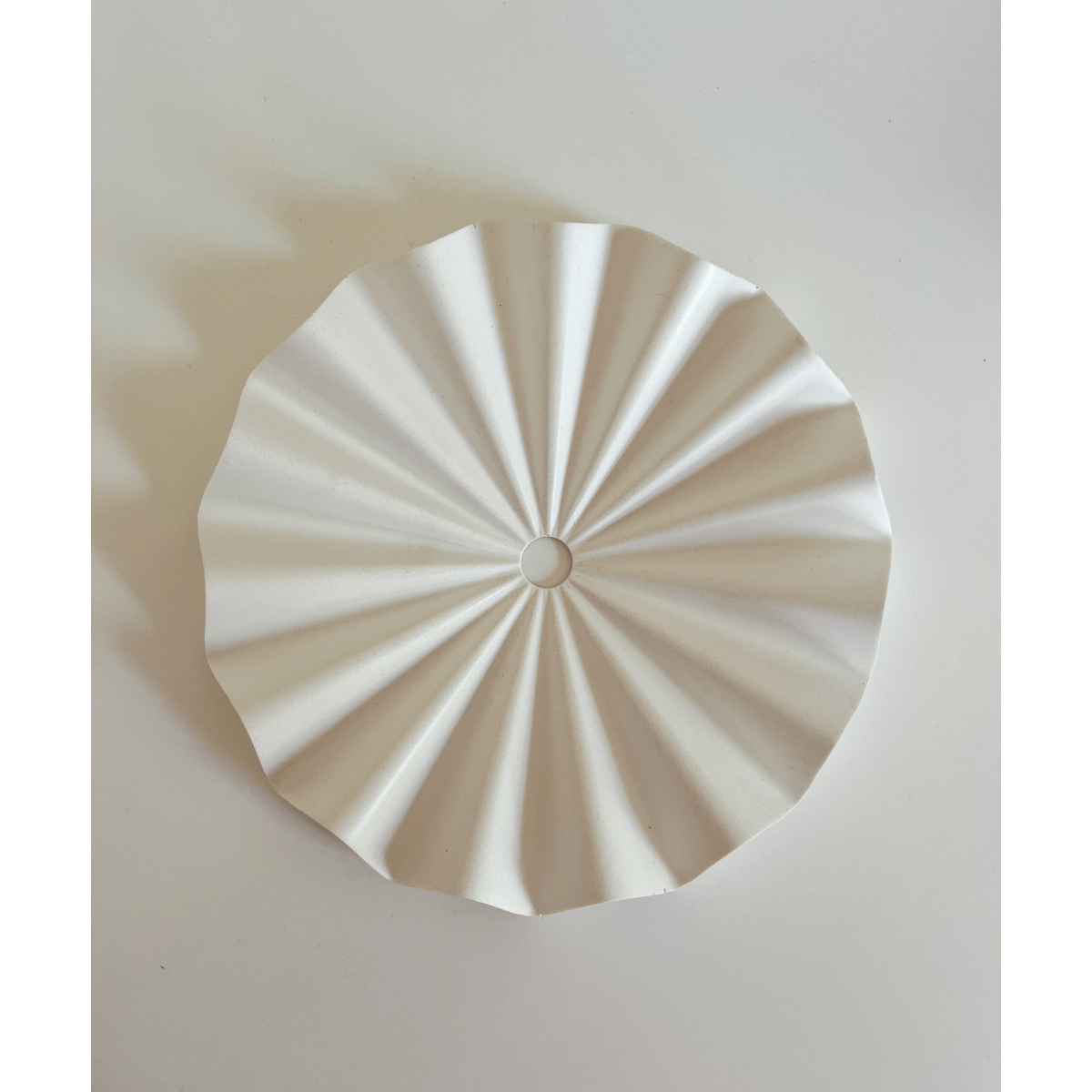 Plateau Ripple Blanc