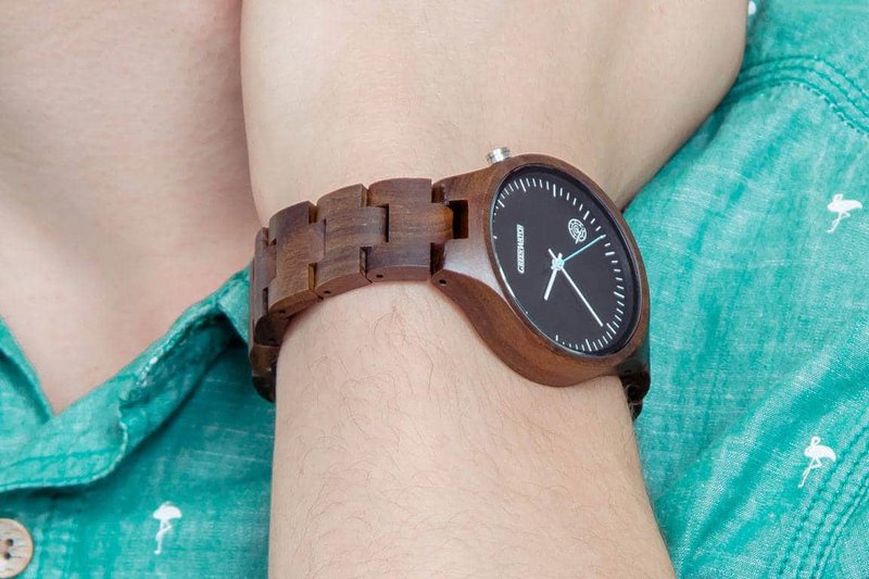 Greenwatch | Maestro | Træur Unisex | Ibenholt