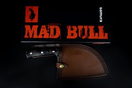 Samura Mad Bull Serbian Chef's Knife 180 mm, Marble Carbon Handle