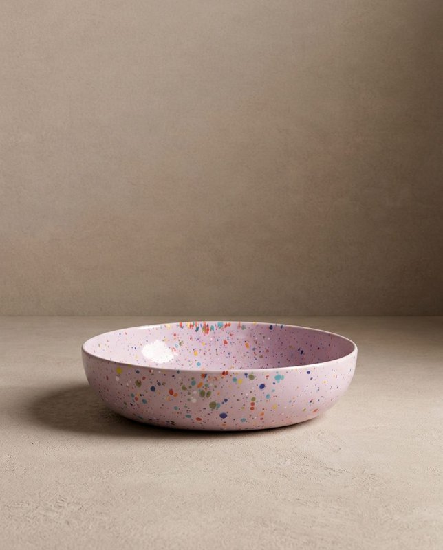 New Party Pasta Plate 21cm Mix 6 Pieces