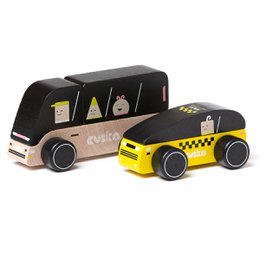 Drewniane Samochody Transport Miejski