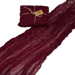 Table runner, gauze, cheesecloth, uni ca.70cm x 300cm