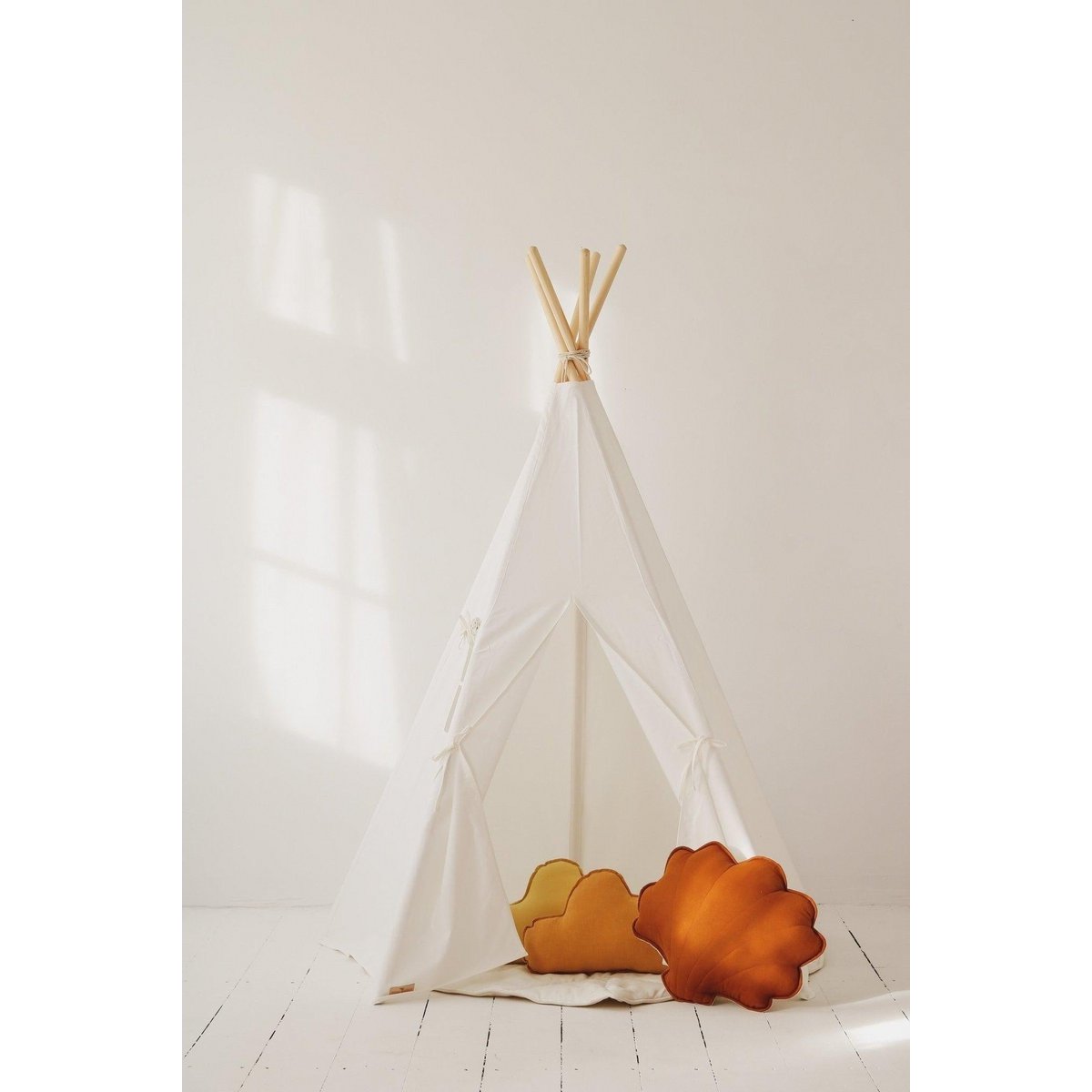 „Schneewittchen“ Tipi- und Blattmatten-Set