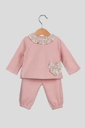 Bow Baby Girl Thermal Tracksuit AG182
