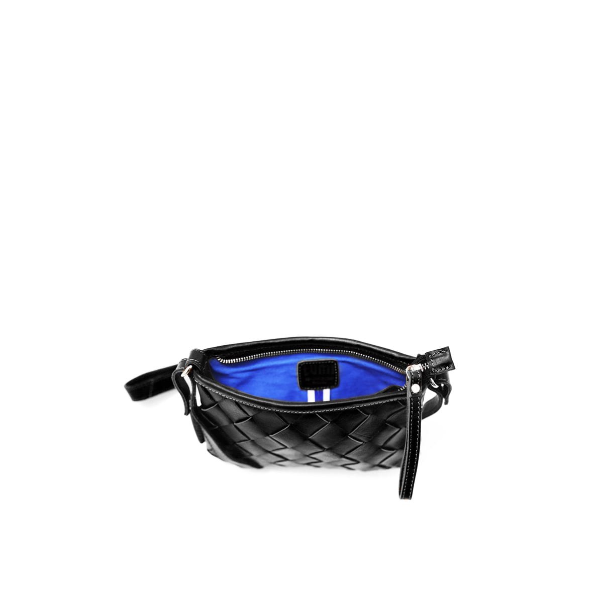 Toarie Woven Clutch Lille Sort