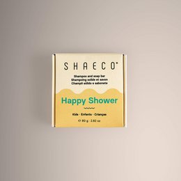 HAPPY SHOWER 2 IN 1 SHAMPOO AND SOAP BAR FOR CHILDREN  80 G 80 G  / 2.82 OZ