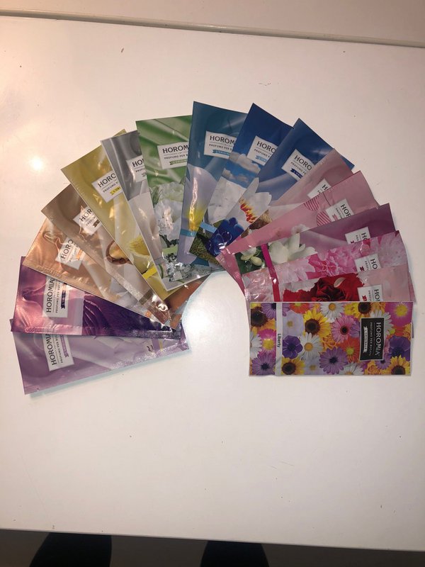 Confezione campione Horomia con tutti i 17 profumi