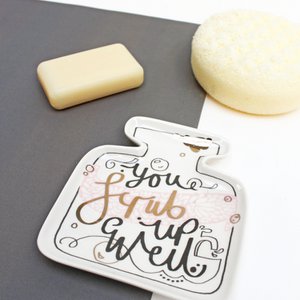 Über das Moon Scrub Dish