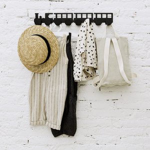 Train coat rack