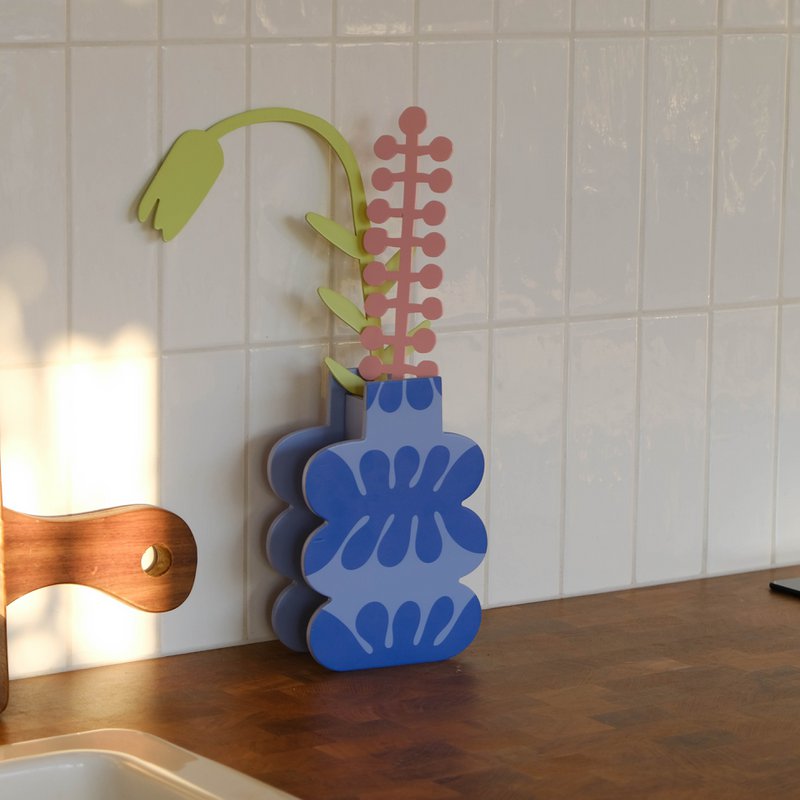 MIMOSA - Træblomstdekoration, housewarming-gave, kunst til hjemmet