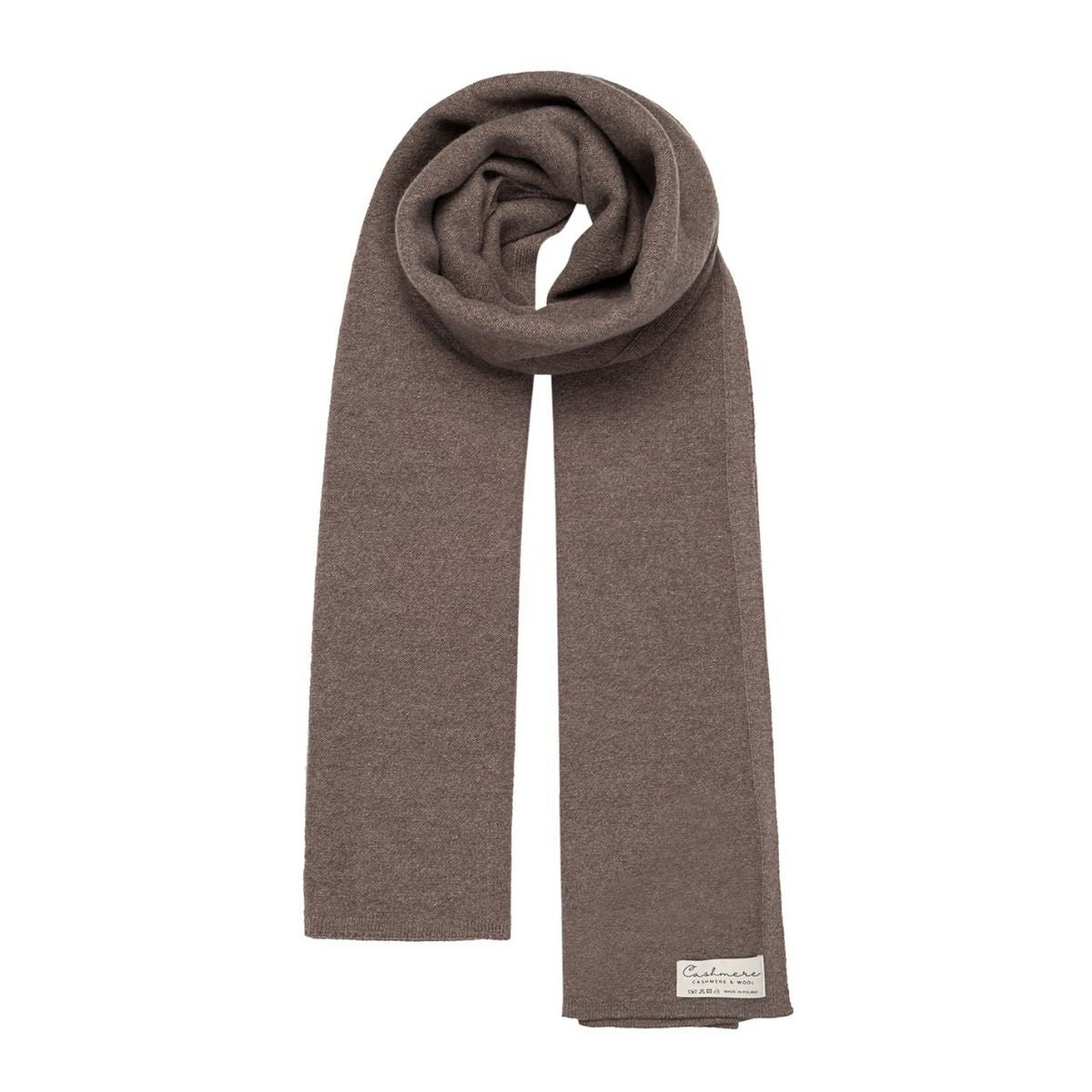 VERO kasjmier sjaal - taupe