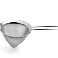 Spitse zeef van RVS, maaswijdte 0,5 mm | Ø 18 cm