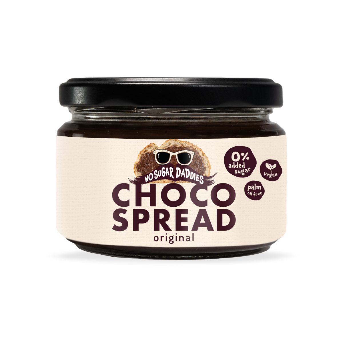 Crema spalmabile vegana al cioccolato al latte e nocciole