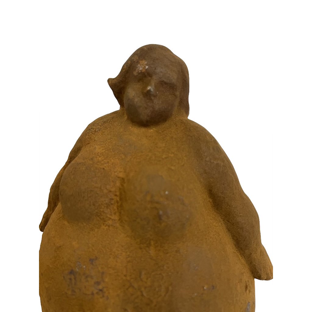 Stojąca kobieta żeliwna, 16x11x24cm, 3kg