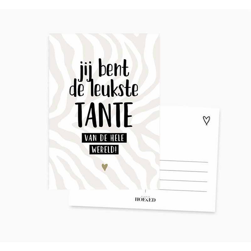 Ansichtkaart || leukste tante