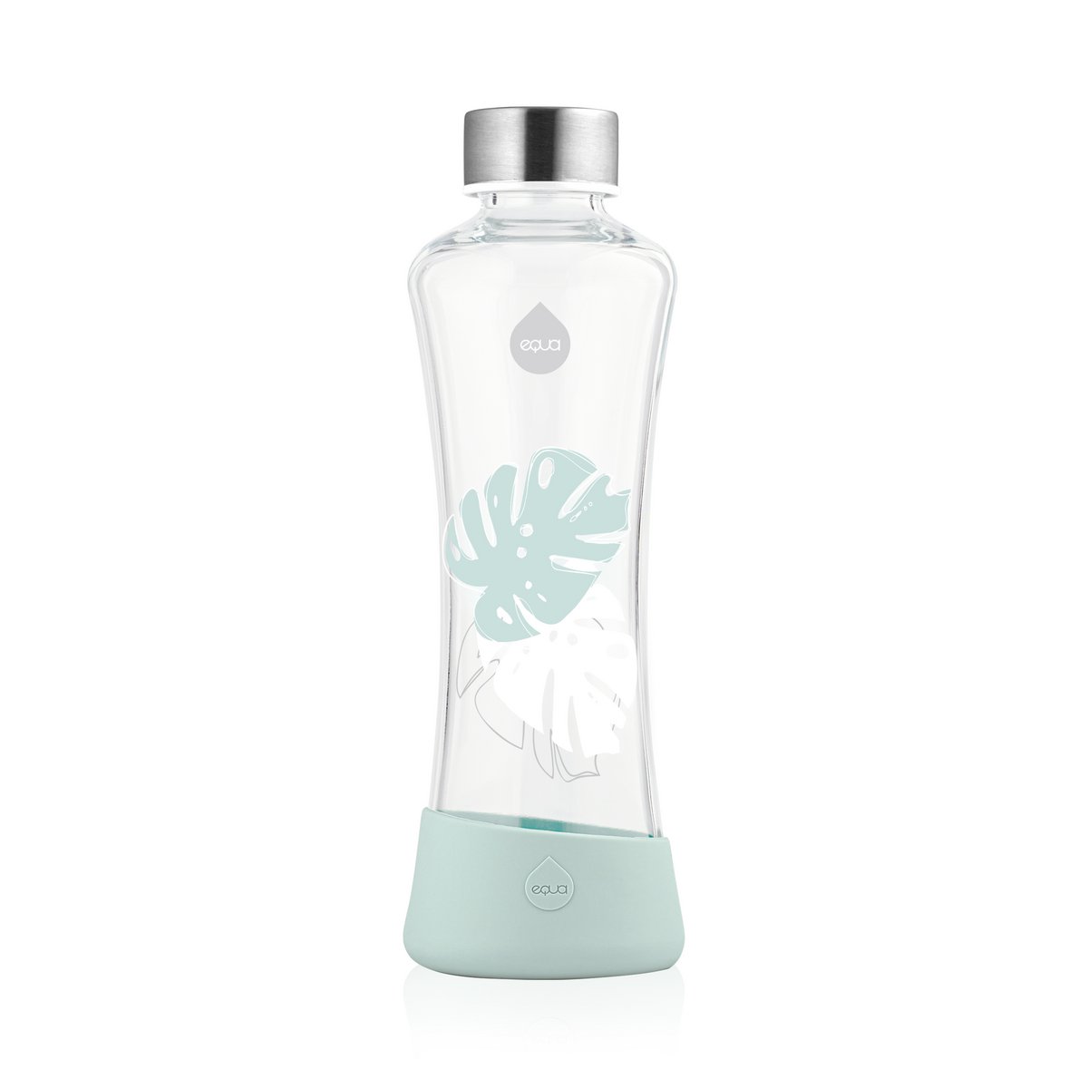 EQUA glass bottle Monstera