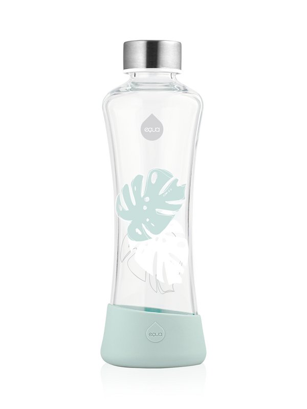EQUA glass bottle Monstera