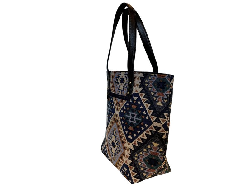 Tas dames shopper Blue