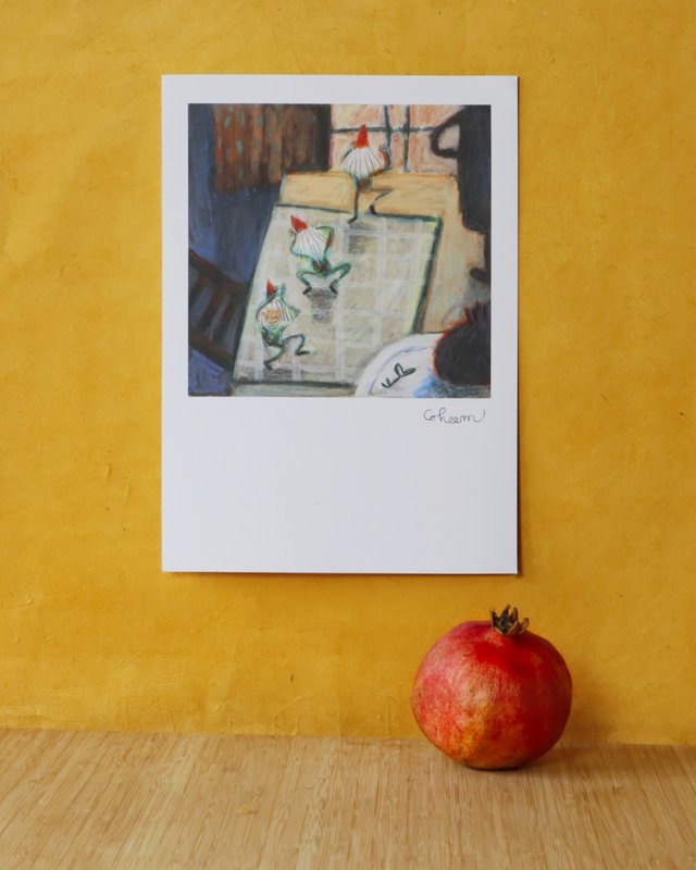 Kunsttryk – Charm-kopi