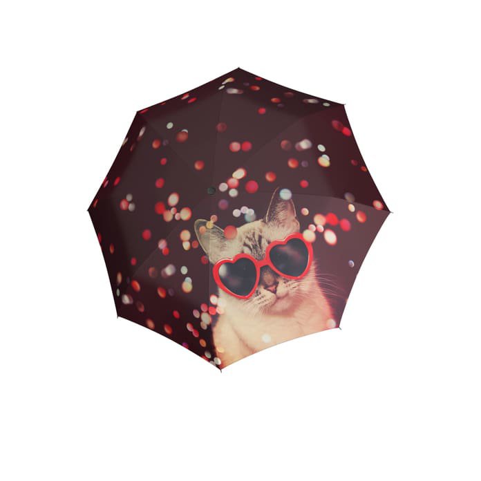 Regenschirm doppler - Modern Art Long Automatic - Lovely Cat
