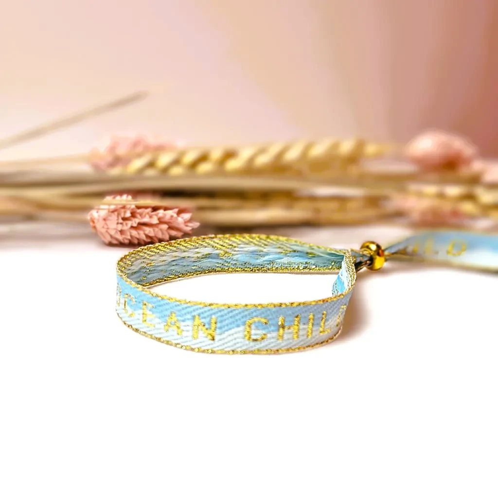 Ribbon bracelet ocean child