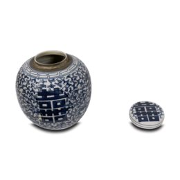 Porcelanowy garnek podwójne szczęście
