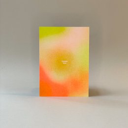 Risography Postcard - Thank you - DIN A6
