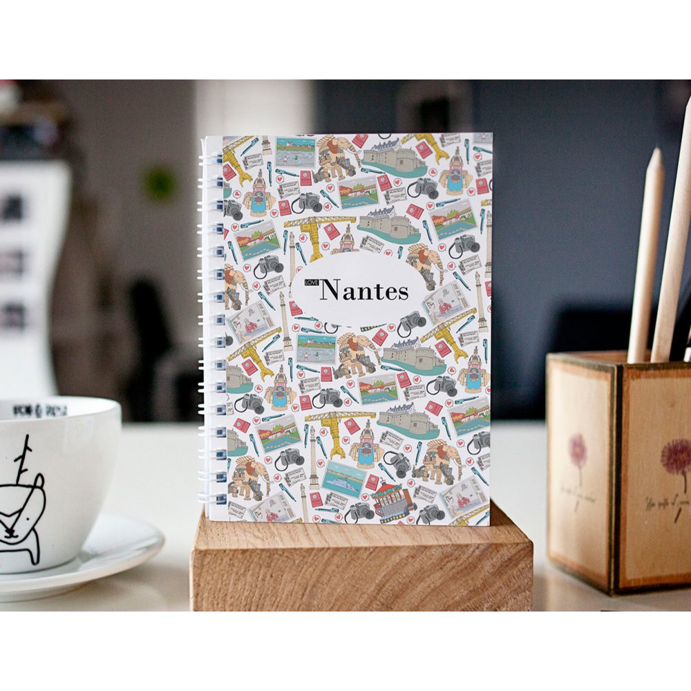 Nantes Original Spiralnotizbuch
