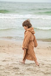 Neunest 100% Cotton Kids Bathrobe - Off White
