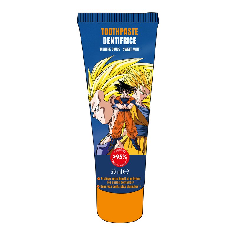 DRAGON BALL Z Sweet mint flavor toothpaste - 50 ml