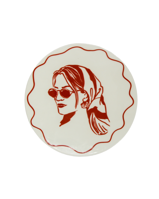 Placa de postres Terracotta Vacay Mood