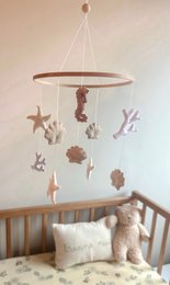 Babymobiel - Zeepaard en schelpen