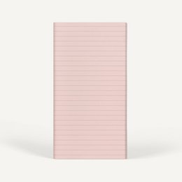 Zero-Waste Notebook RULED — Rose Color