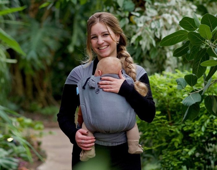 Baby Carrier Baby Wrap & Go - Navy