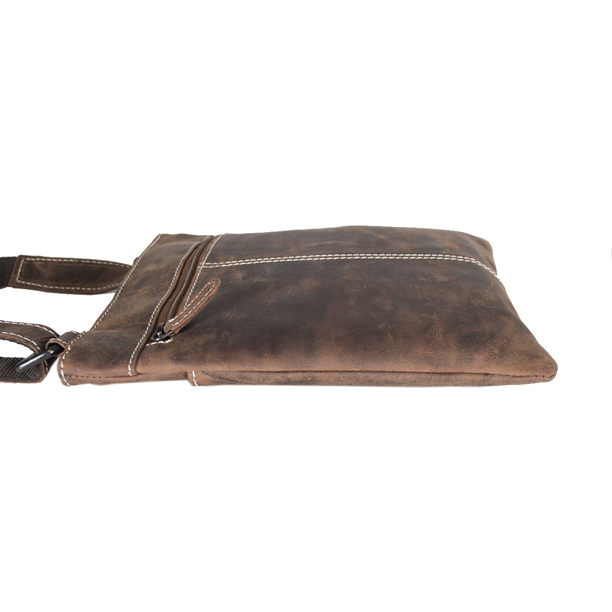 Leder Crossbody Bag - Umhängetasche in 3 verschiedenen Farben Leder