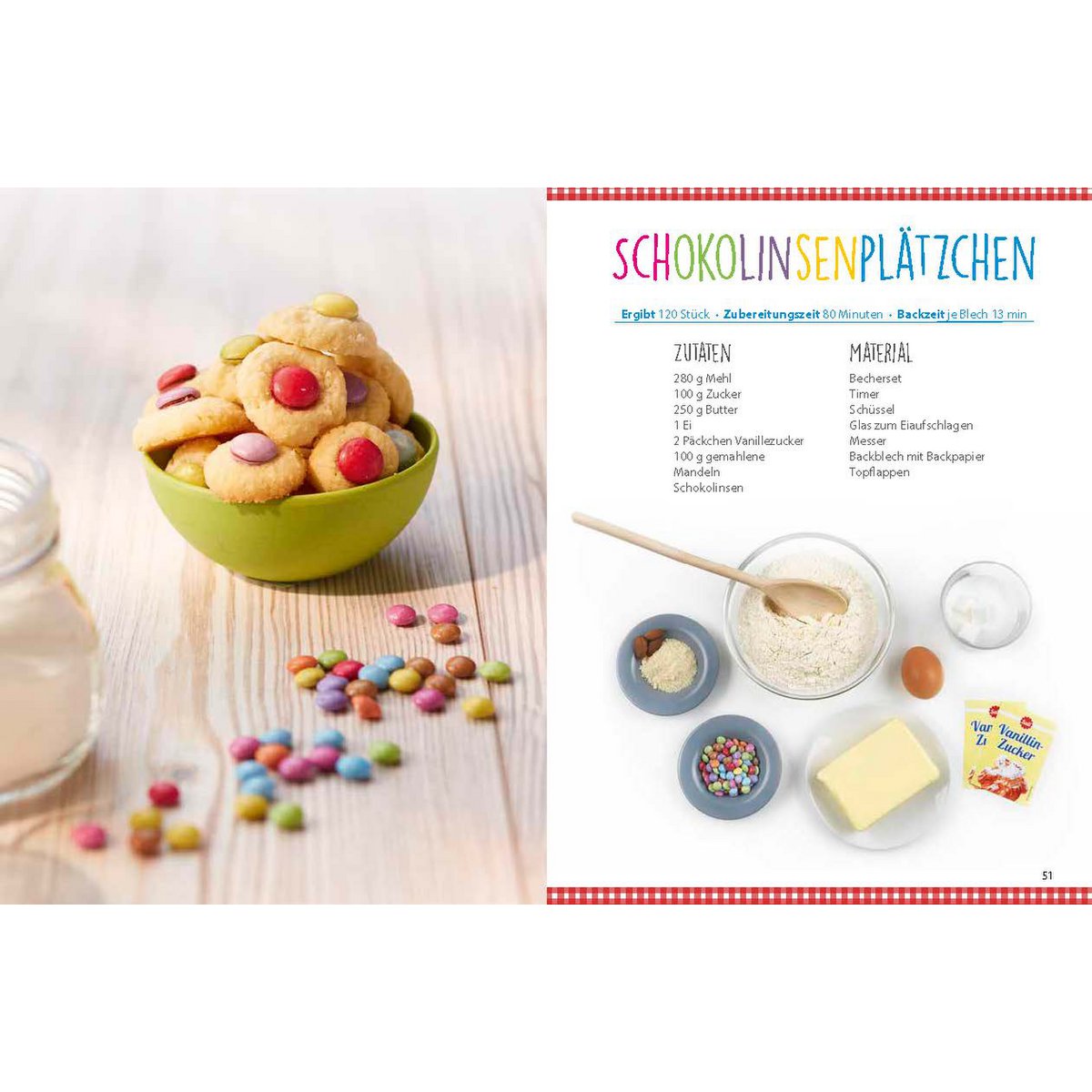 Foolproof mug kitchen - biscuits, biscuits, cookies & Co. (volume 3), incl. 3-delige maatbekerset met uitstekers