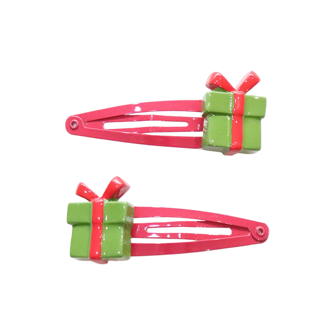 Haarspangen mit Weihnachtsmotiv – Weihnachtsgeschenke