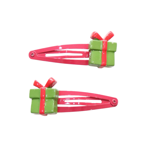Haarclips met kerstthema - Kerstcadeaus