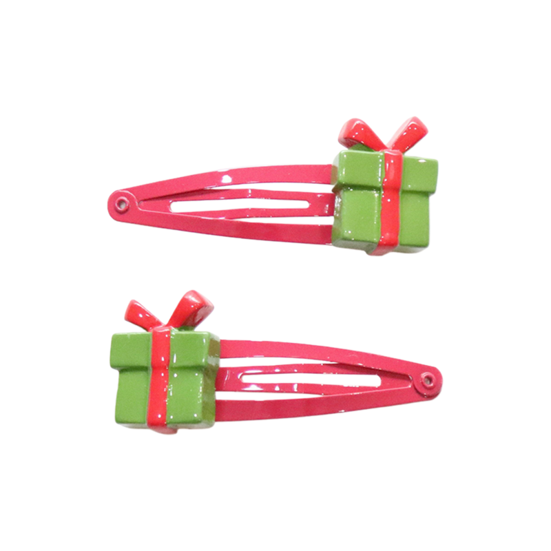 Haarspangen mit Weihnachtsmotiv – Weihnachtsgeschenke