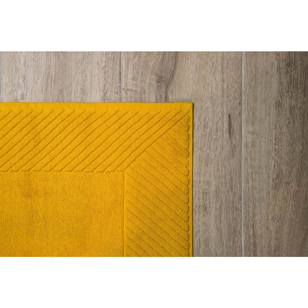 Badmat 60 x 95 cm, 1250 gr./m², Velours, Wit